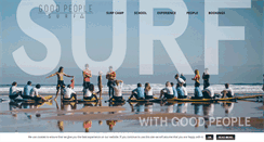 Desktop Screenshot of goodpeoplesurf.com